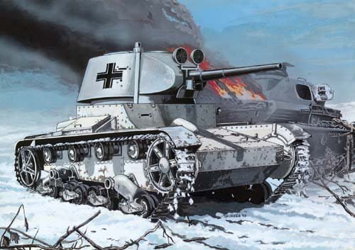 Przejdź do produktu MIRAGE 35308 - 1:35 T-26 / BT wz.37 Czołg piechoty