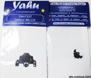 YAHU YMA7237 - 1:72 Defiant Mk.I / II tablica przyrządów
