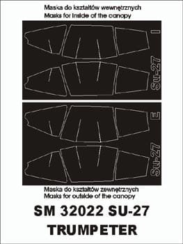 Przejdź do produktu MONTEX SM32022 - 1:32 Su-27
