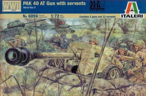 Przejdź do produktu ITALERI 6096 - 1:72 German PaK 40 AT Gun with servants