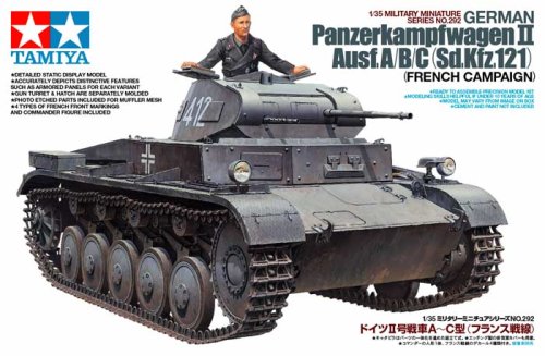 Przejdź do produktu TAMIYA 35292 - 1:35 Pz.Kpfw. II - Ausf. A/B/C (Sd.Kfz.121)