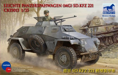 Przejdź do produktu BRONCO CB 35013 - 1:35 Sdkfz 221 Armored Car