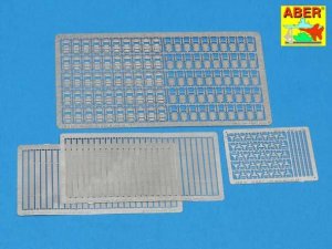 ABER 24030 - 1:24 Curtain trailer buckles (klamry do naczep kurtynowych)