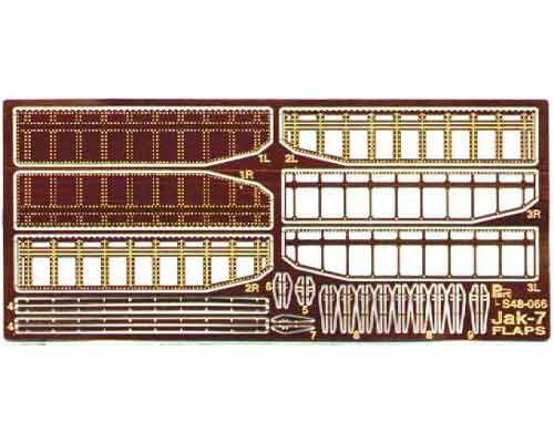 Przejdź do produktu PART S48066 - 1:48 Yak 7 flaps