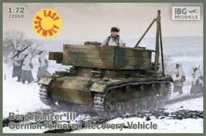IBG 72059 - 1:72 Bergepanzer III German Armored Recovery Vehicle