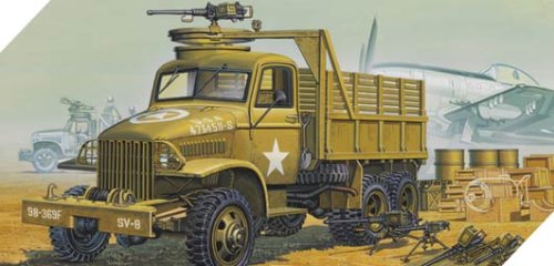 Przejdź do produktu ACADEMY 13402 - 1:72 U.S. 2,5t 6x6 Cargo Truck & Accessory
