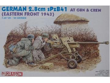 Przejdź do produktu DRAGON 6056 - 1:35 German 2.8cm sPzB41 w/Crew (Eastern Front 1943)
