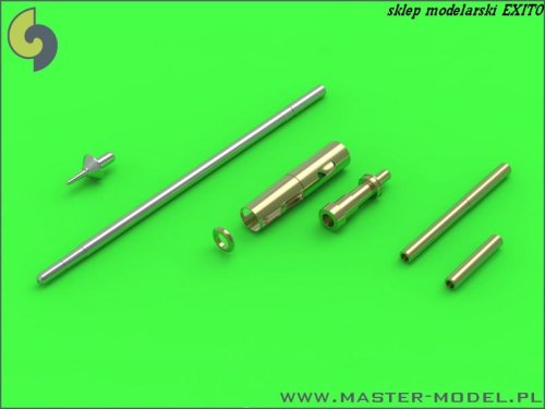 Przejdź do produktu MASTER AM-32-068 - 1:32 MiG-15 & MiG-15bis końcówki działek 37mm i 23mm, podstawa anteny i rurka Pitota