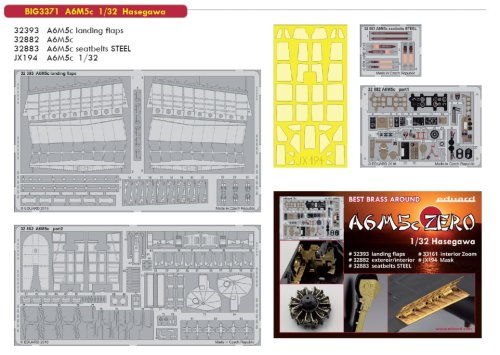 Przejdź do produktu EDUARD BIG3371 - 1:32 A6M5c
