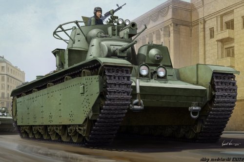 Przejdź do produktu HOBBY BOSS 83843 - 1:35 Soviet T-35 Heavy Tank - 1938 / 1939