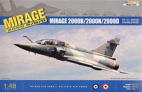 Przejdź do produktu KINETIC 48032 - 1:48 Mirage 2000 B/D/N