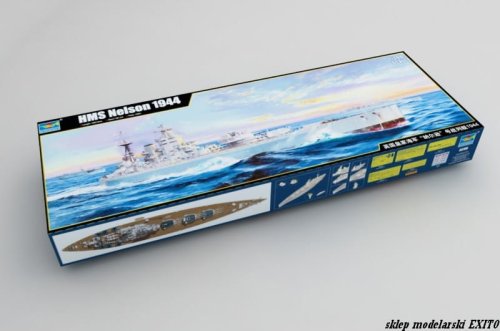 Przejdź do produktu TRUMPETER 03708 - 1:200 HMS Nelson 1944