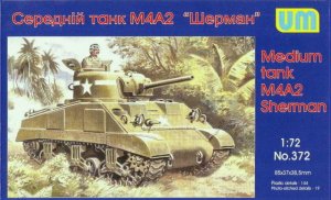 UNIMODELS 372 - 1:72 M4A2 (75) Sherman medium tank