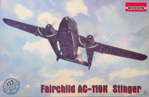 Przejdź do produktu RODEN 322 - 1:144 Fairchild AC-119K  Stinger