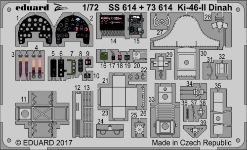 Przejdź do produktu EDUARD 73614 - 1:72 Ki-46-II Dinah