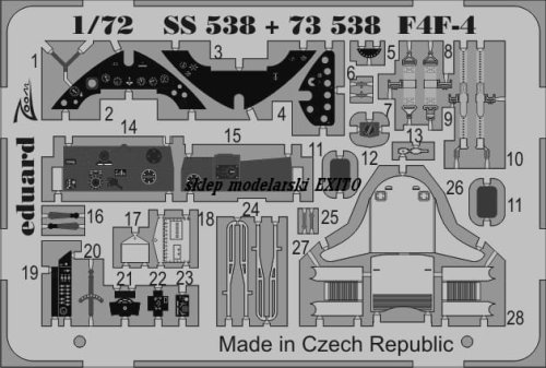 Przejdź do produktu EDUARD SS538 - 1:72 F4F-4