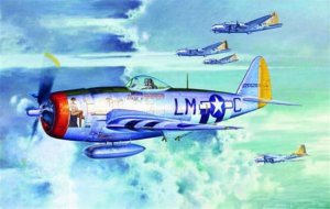 TRUMPETER 02263 - 1:32 P-47D Thunderbolt Bubbletop