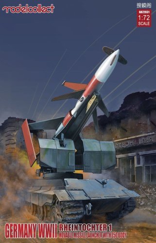 Przejdź do produktu MODELCOLLECT UA72031 - 1:72 Germany WWII Rheintochter 1 Movable Missile Launcher with E50 Body