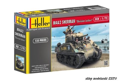 Przejdź do produktu HELLER 79894 - 1:72 M4A2 Sherman - Division Leclerc