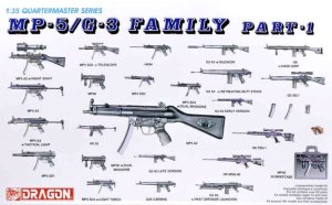 DRAGON 3803 - 1:35 MP-5/G-3 Family part.1