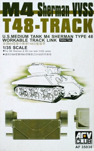 Przejdź do produktu AFV CLUB 35038 - 1:35 T48 Track (for Sherman VVSS)