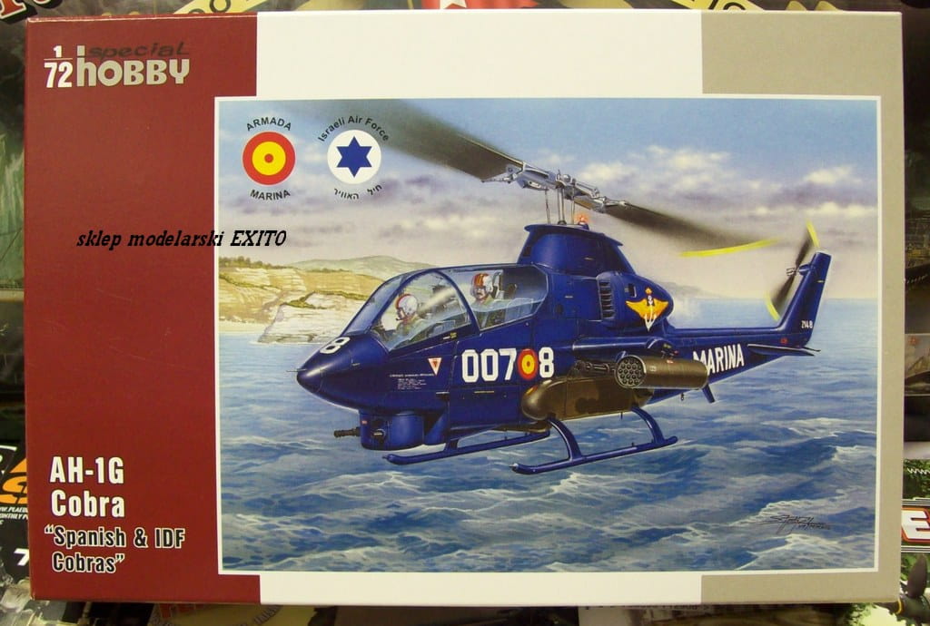 Przejdź do produktu SPECIAL HOBBY 72274 - 1:72 AH-1G Cobra - Spanish & IDF Service