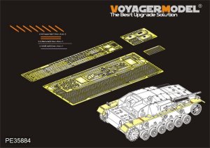 VOYAGER PE35884 - 1:35 WWII German StuG.III Ausf.A-D fenders