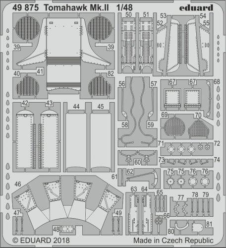 Przejdź do produktu EDUARD 49875 - 1:48 Tomahawk Mk.II