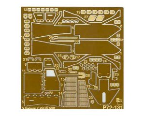 PART P72131 - 1:72 Panzerspahwagen P 204 CDM
