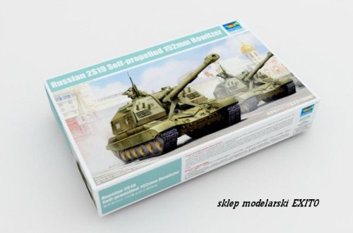 Przejdź do produktu TRUMPETER 05574 - 1:35 Russian 2S19 Self-propelled 152mm Howitzer