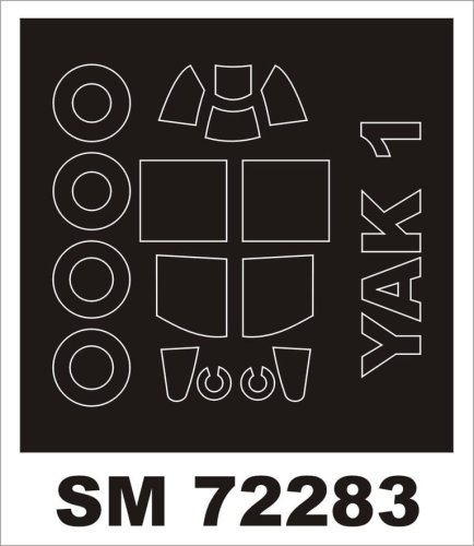 Przejdź do produktu MONTEX SM72283 - 1:72 Yak-1