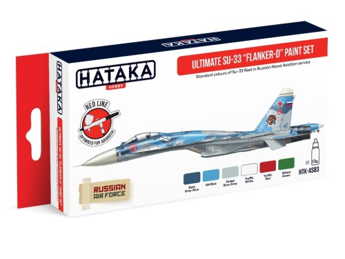 Przejdź do produktu HATAKA AS83 - Zestaw farb Ultimate Su-33 Flanker D