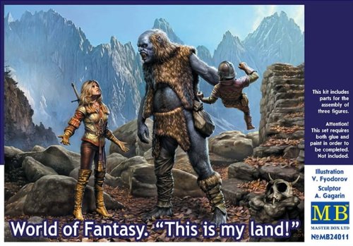 Przejdź do produktu MASTER BOX 24011 - 1:24 World of Fantasy - This is my land