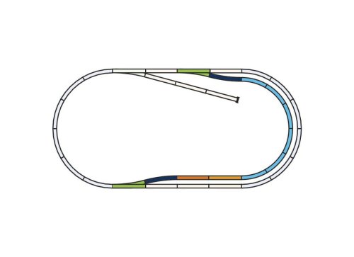 Przejdź do produktu PIKO 55320 H0 - A-Gleis Zestaw torów C