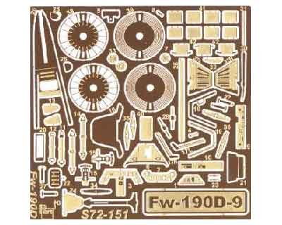 Przejdź do produktu PART S72151 - 1:72 Fw 190 D-9