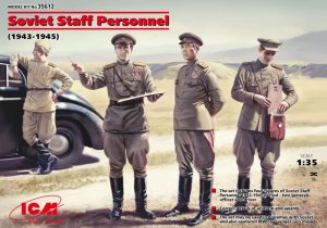 ICM 35612 - 1:35 Soviet Staff Personnel (1943-45)