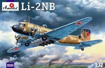 Przejdź do produktu AMODEL 72231 - 1:72 Lisunov Li-2 NB