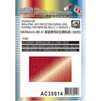 Przejdź do produktu AFV CLUB AC 35014 - 1:35 Sticker for Merkava