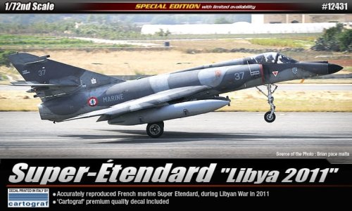 Przejdź do produktu ACADEMY 12431 - 1:72 Super-Etendard - Libya 2011