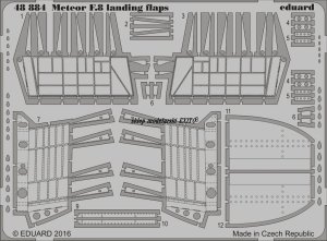 EDUARD 48884 - 1:48 Meteor F.8 landing flaps