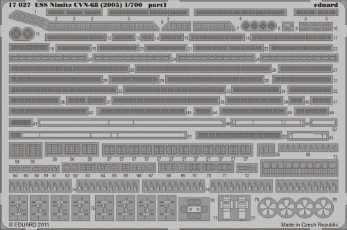 Przejdź do produktu EDUARD 17027 - 1:700 USS Nimitz CVN-68 (2005)