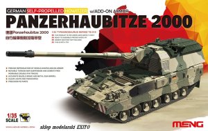 MENG MODEL TS019 - 1:35 Panzerhaubitze 2000 w/ Add-on armor