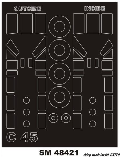 Przejdź do produktu MONTEX SM48421 - 1:48 C-45 / UC-45