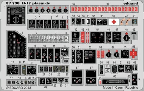 Przejdź do produktu EDUARD 32790 - 1:32 B-17 placards