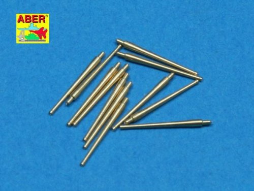 Przejdź do produktu ABER 1:350L-41  - 1:350 Set of 12 pcs 100mm barrels M1930 L45 for French ships