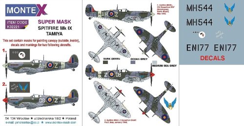 Przejdź do produktu MONTEX K32222 - 1:32 Spitfire Mk.I
