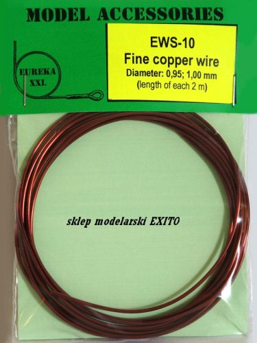 Przejdź do produktu EUREKA XXL EWS-10 - Drut miedziany 0.95 mm + 1.00 mm