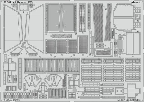 Przejdź do produktu EDUARD 36381 - 1:35 M1 Abrams
