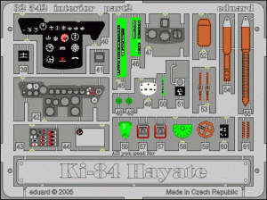 EDUARD 32542 - 1:32 Ki-84 Hayate interior