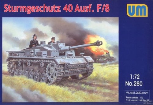 Przejdź do produktu UNIMODELS 280 - 1:72 Sturmgeschtz 40 Ausf. F/8